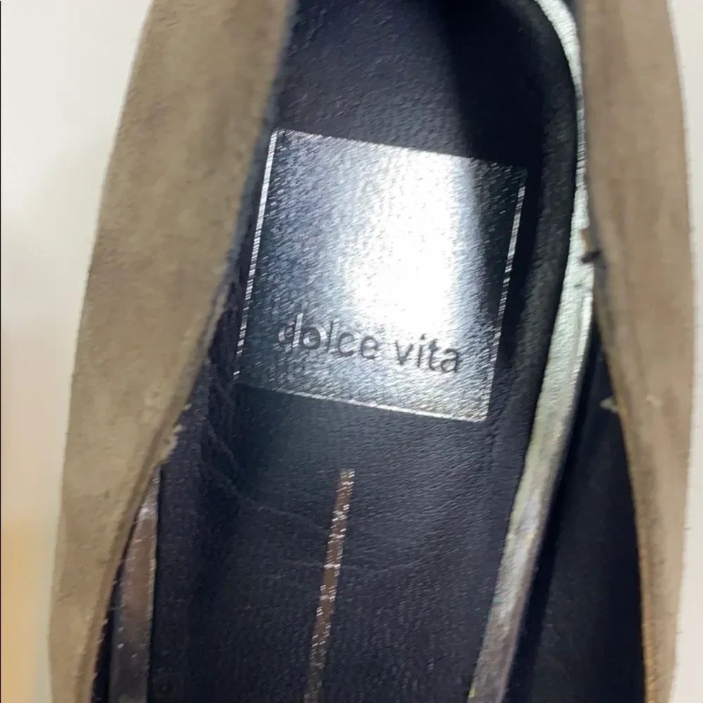 Dolce Vita Suede Platform Pumps Size 8